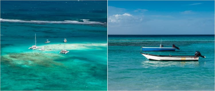 Boating in the Caribbean in the Cayman Islands vs. Barbados with differing lifestyles