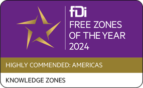 fDi Free Zone Award CAYMAN ENTERPRISE KNOWLEDGE ZONE RUNNER UP