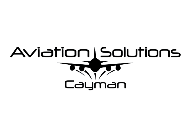 Aviation Solutions Black Logo