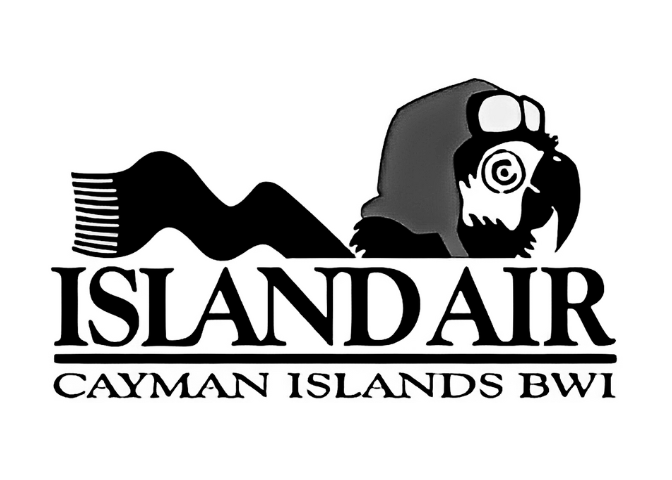 Island Air Black Logo